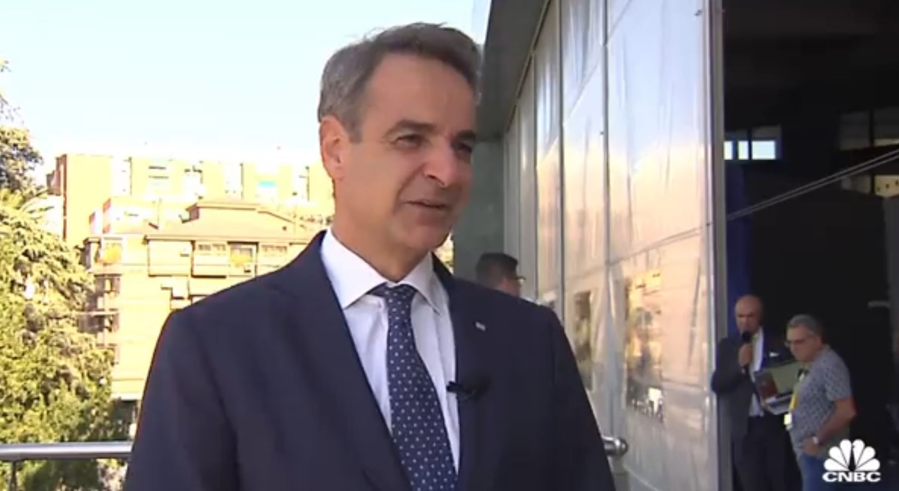 Ms. Mitsotakis to CNBC: I am concerned that the political crisis in the United States will have an impact on Ukraine