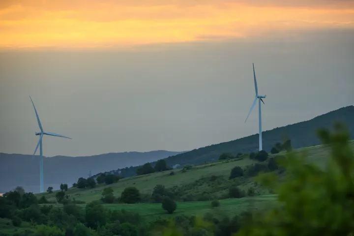Αιολικό πάρκο στην περιοχή Moldova Noua, Νοτιοδυτική Ρουμανία 3.jpg
