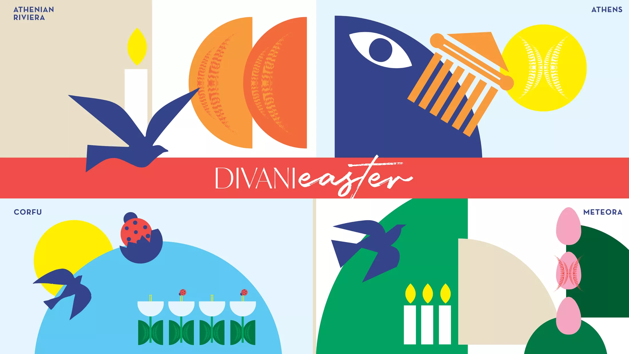 Πάσχα σε τρεις πράξεις: Διαχρονικοί προορισμοί, νέες εμπειρίες  