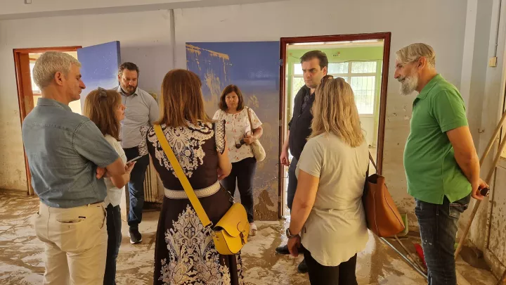 Κυρ. Πιερρακάκης για τα σχολεία στη Θεσσαλία: Να επουλώσουμε γρήγορα τις πληγές που άφησε η κακοκαιρία