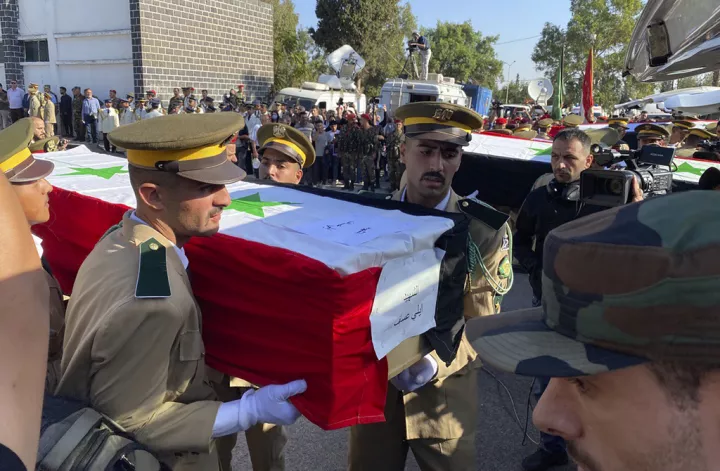 Συρία: Τριήμερο πένθος για τους δεκάδες νεκρούς στη Στρατιωτική Ακαδημία - Συλλυπητήρια Πούτιν 