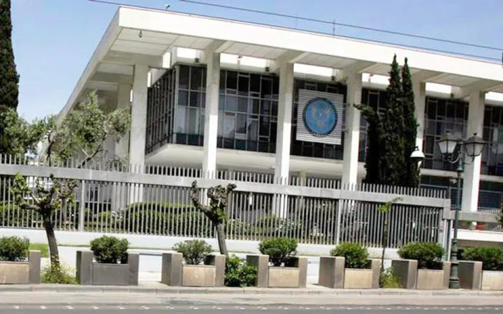 Η πρεσβεία και το προξενείο των ΗΠΑ θα είναι κλειστά τη Δευτέρα