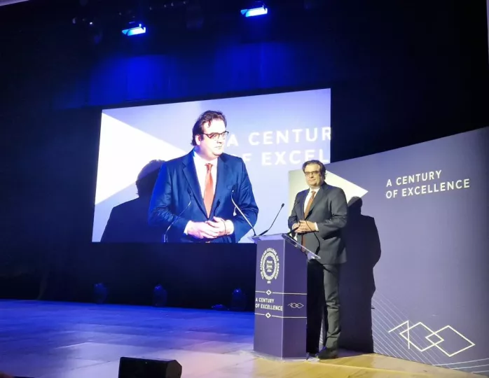 Στην εκδήλωση για τα 100 χρόνια του Αμερικανικού Κολλεγίου ο Κυρ. Πιερρακάκης