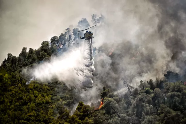 Υπό μερικό έλεγχο η φωτιά στην Τριανταφυλλιά Σερρών - Οριοθετημένη στο Πάικο, συνεχίζονται οι προσπάθειες στο Φαλακρό