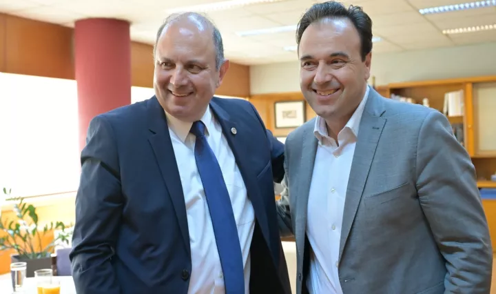Θεσσαλονίκη: Στο επίκεντρο η ψηφιακή επόμενη μέρα του ΑΠΘ στη συνάντηση Παπαστεργίου – Αναστασιάδη