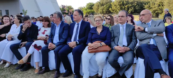 Ρέθυμνο: Εγκαίνια της έκθεσης «Αρχαϊκές ελίτ, πολεμιστές και πριγκίπισσες» στο Μουσείο της Αρχαίας Ελεύθερνας από την υπουργό Πολιτισμού, Λίνα Μενδώνη	