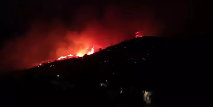 Ολονύχτια μάχη για την φωτιά στα Μεσοχώρια Ευβοίας: Στις αυλές των σπιτιών οι φλόγες - Μήνυμα του 112 για εκκένωση των Τσακαίων (pics&vids)