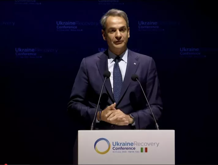 Κυρ. Μητσοτάκης από Ρώμη: Η Ελλάδα έχει δεσμευτεί να στηρίξει την Ουκρανία