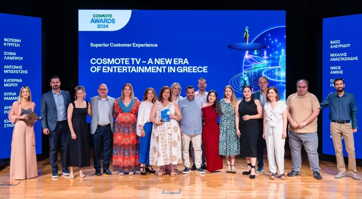 COSMOTE Awards: Οι εργαζόμενοι του Ομίλου ΟΤΕ επιβραβεύονται για τη δημιουργικότητα και την καινοτομία
