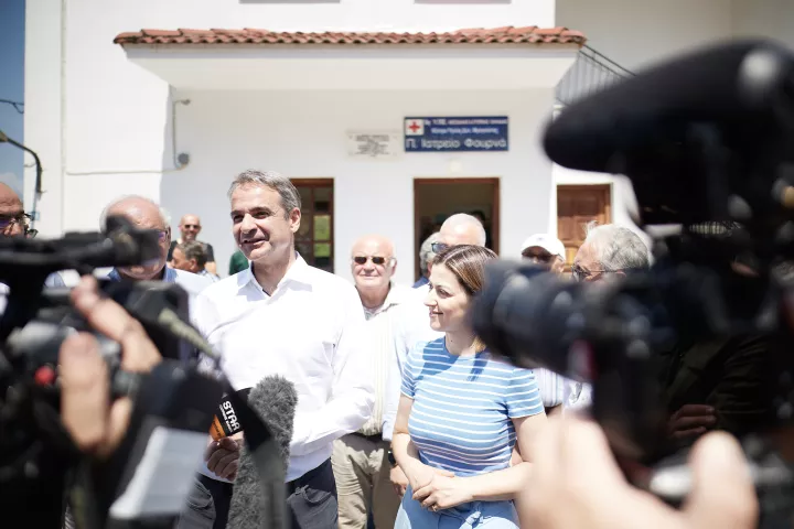 Κυρ.Μητσοτάκης από Φουρνά: Συνεχής η ιατρική κάλυψη των κατοίκων στις απομακρυσμένες περιοχές μέσω Κινητών Ομάδων Υγείας