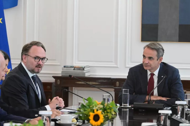 Συνάντηση Κυρ. Μητσοτάκη με Επίτροπο Ενέργειας: Στο επίκεντρο προσιτή στέγαση και φθηνότερη ενέργεια 