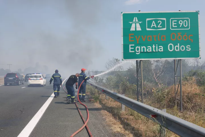 Φωτιά στην Αλεξάνδρεια Ημαθίας