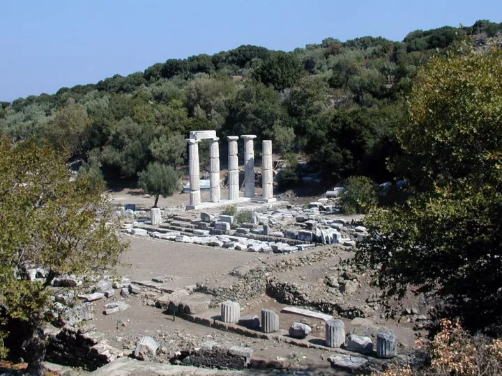 Αποκαθίσταται το Ιερό των Μεγάλων Θεών στη Σαμοθράκη