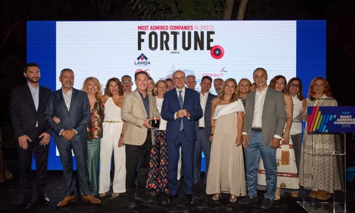 Στην 5η θέση των Most Admired Companies η LAMDA Development