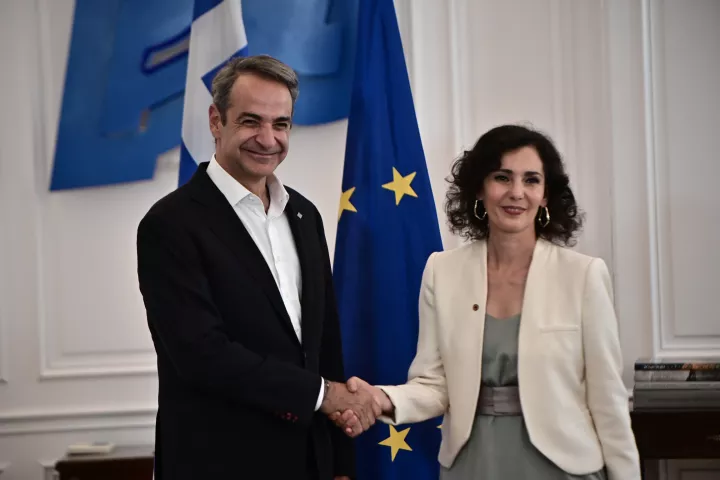 Κυρ. Μητσοτάκης: Συνάντηση με την Ευρωπαία Επίτροπο – Στο επίκεντρο το μέτωπο της Πολιτικής Προστασίας