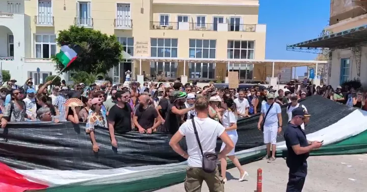Ο σύλλογος δημοτικών υπαλλήλων Ρόδου σχεδιάζει νέα.. Σύρο και «μπλόκο» σε ισραηλινό κρουαζιερόπλοιο 