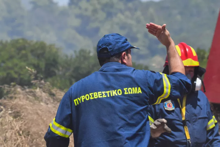 Θεσσαλονίκη: Φωτιά στην Αρέθουσα του δήμου Βόλβης - Επιχειρούν επίγειες και εναέριες δυνάμεις (pic)