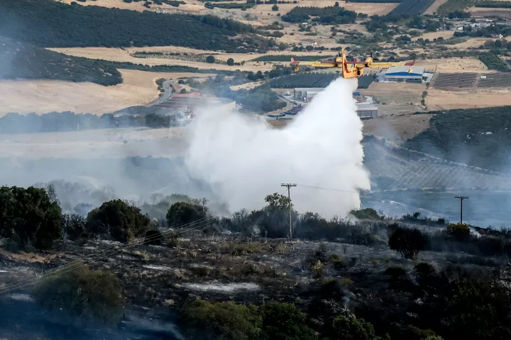 Χάρτης πρόβλεψης πυρκαγιών: Υψηλός κίνδυνος την Παρασκευή σε Αττική και άλλες τέσσερις περιφέρειες