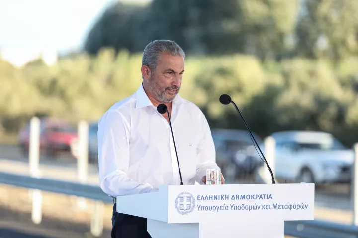 Α. Εξάρχου στα εγκαίνια του Πατρών-Πύργου: Με μεγάλη χαρά σας λέω ότι τα καταφέραμε - Παραδίδουμε το έργο στον χρόνο που έπρεπε