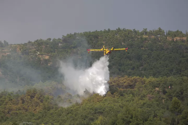 Βελτιωμένη η εικόνα της πυρκαγιάς στα Λεχαινά Ηλείας – Παραμένουν και επιχειρούν οι πυροσβεστικές δυνάμεις