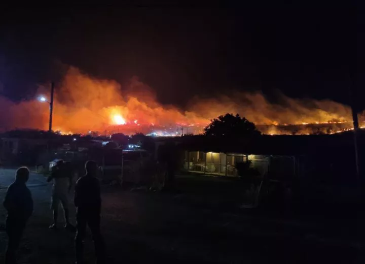 Φωτιά στην Πυλαία Φερών στον Έβρο - Προς εκκένωση το χωριό της Πυλαίας