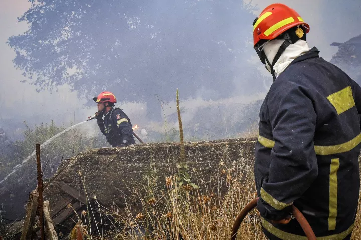 Χάρτης πρόβλεψης πυρκαγιών: Σε πορτοκαλί συναγερμό σήμερα η Αττική και άλλες έξι περιφέρειες της χώρας