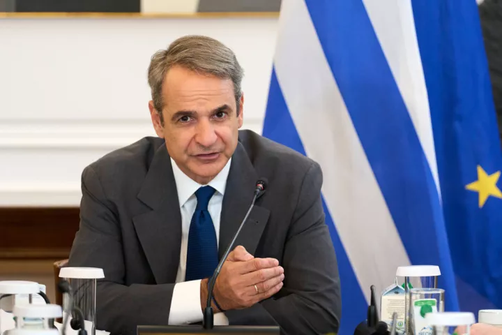 Επίσκεψη Κυριάκου Μητσοτάκη στην Πολιτική Προστασία