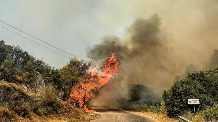 Τι είναι η μέθοδος «αντιπύρ» που χρησιμοποιήθηκε στη Ζάκυνθο για την κατάσβεση της πυρκαγιάς