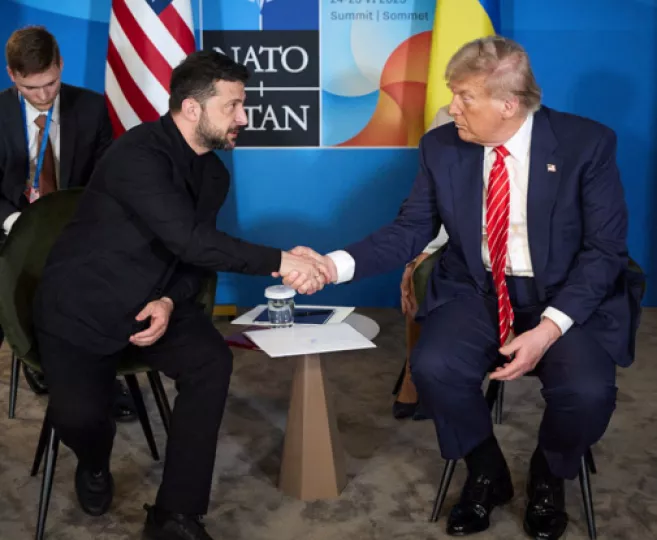 Ο Τραμπ κάλεσε τους Ευρωπαίους ηγέτες στη συνάντηση με τον Ζελένσκι τη Δευτέρα