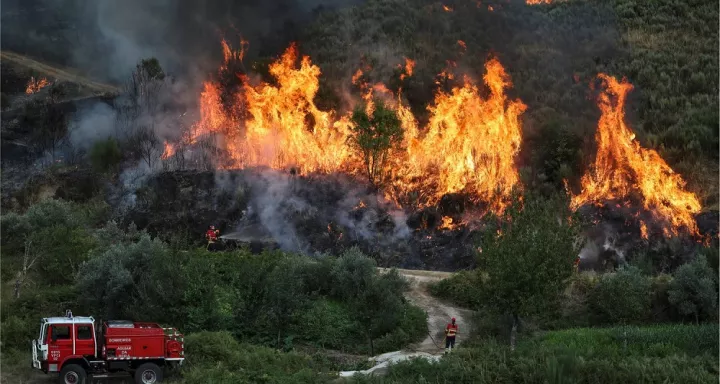 Ισπανία: Μάχη με 20 μεγάλες πυρκαγιές εν μέσω καύσωνα - Αναπτύσσει στρατεύματα (vid)