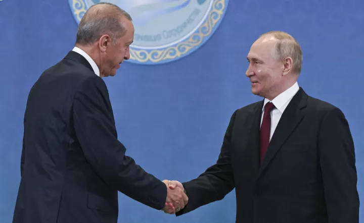 Επικοινωνία του Πούτιν με τον Ερντογάν για την Ουκρανία 
