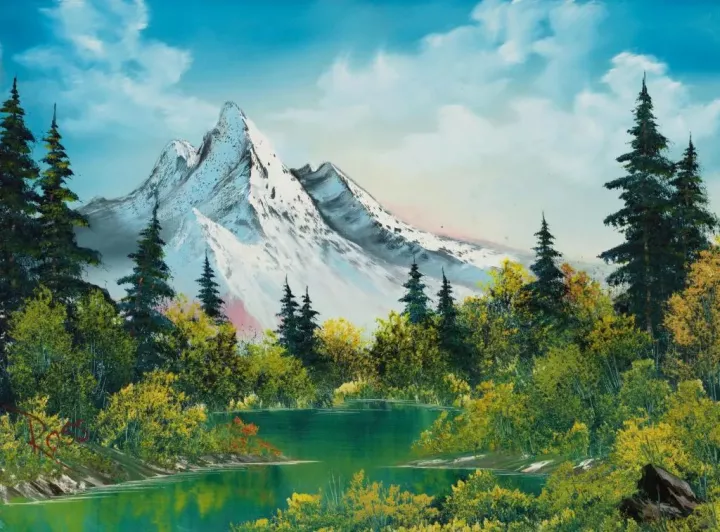 Bob Ross: Aπό τα ήρεμα νερά της λίμνης στην κορυφή της αγοράς