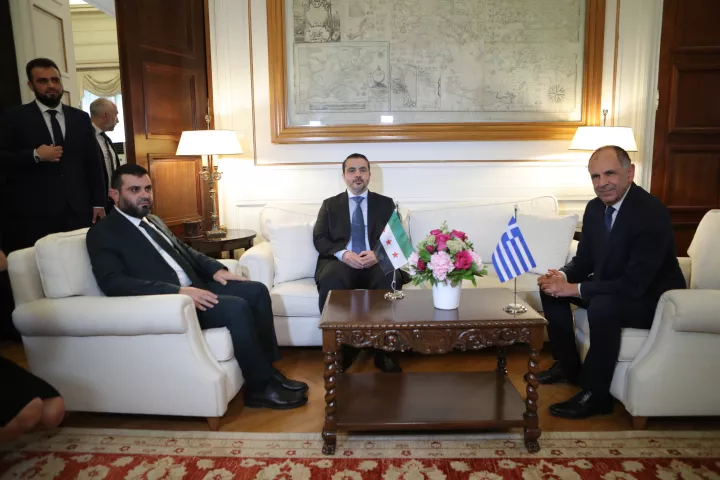 Γ. Γεραπετρίτης σε ΥΠΕΞ Συρίας: Έθεσε θέμα προστασίας των χριστιανικών πληθυσμών