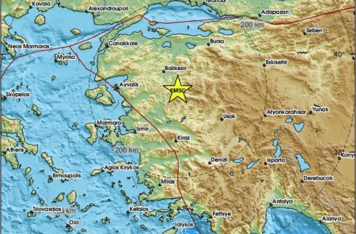 Δυτική Τουρκία: Τριπλή σεισμική δόνηση με επίκεντρο την επαρχία Μπαλίκεσιρ (vids)