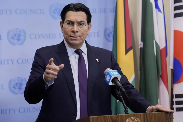 Ισραηλινός πρεσβευτής στον ΟΗΕ: Η επαναφορά των κυρώσεων στο Ιράν αποτελεί σημαντικό βήμα