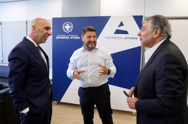 Συνάντηση Χαρδαλιά με προέδρους ΕΒΕΑ και ΕΒΕΠ: Η ενίσχυση της παραγωγικής βάσης της Αττικής στην ατζέντα