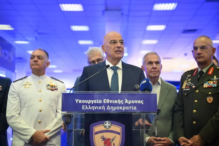 Ν. Δένδιας: Στόχος της φετινής παρουσίας εδώ, είναι η παρουσίασή της Μετάβασης στη Νέα Εποχή
