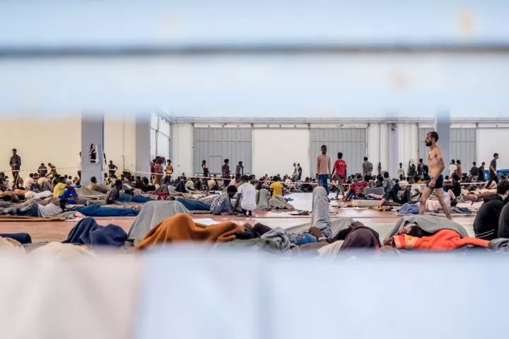 Συμπλοκή και εντάσεις στο κέντρο φιλοξενίας μεταναστών στην Αγυιά Χανίων - Προσπάθειες αποσυμφόρησης του χώρου