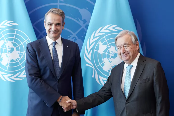Συνάντηση Μητσοτάκη με Γκουτέρες στη Νέα Υόρκη: Στο επίκεντρο Κυπριακό, Ουκρανία και Μέση Ανατολή