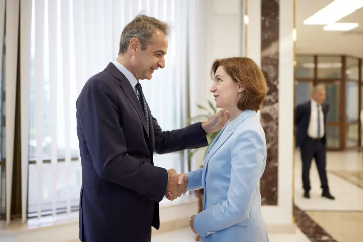 Κυρ. Μητσοτάκης: Η Ελλάδα στηρίζει σθεναρά τη Μολδαβία στην ευρωπαϊκή της πορεία