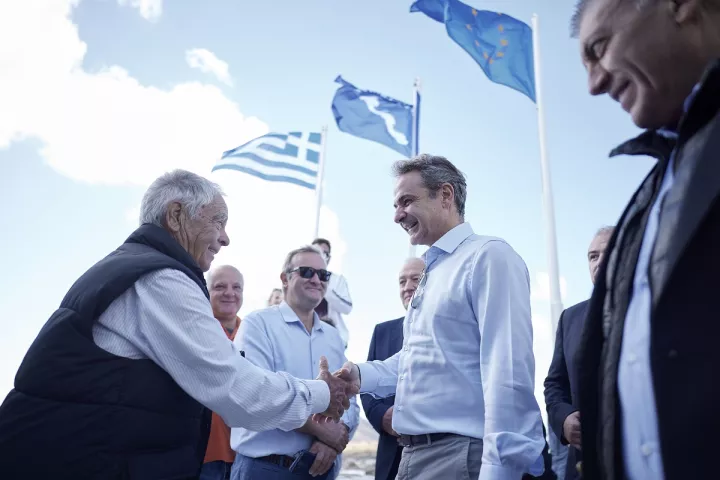 Κυρ. Μητσοτάκης: Η πολιτεία θα είναι δίπλα στους αλιείς - Προσωπικό στοίχημα για μένα τα Θαλάσσια Πάρκα (vid)