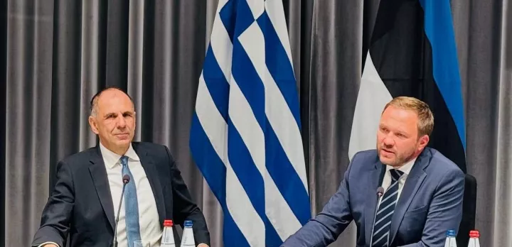 Γ. Γεραπετρίτης με Εσθονό ΥΠΕΞ: Καταδικάζουμε κάθε παραβίαση εθνικής επικράτειας σε όλες τις μορφές