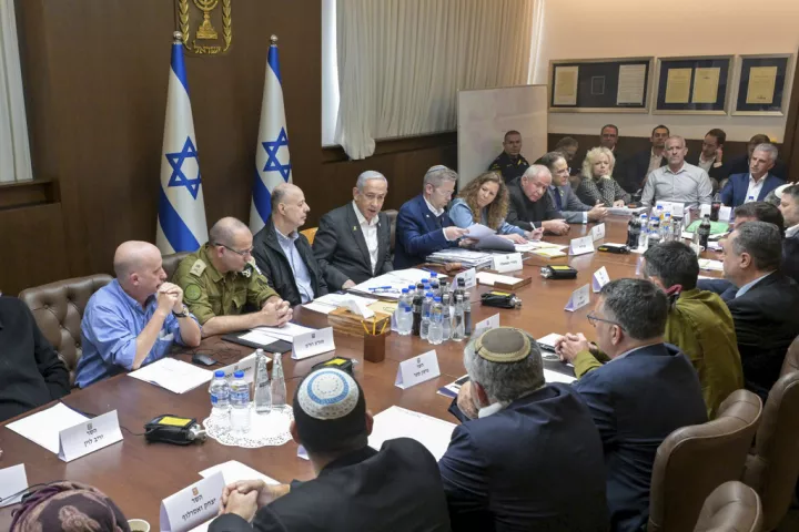 Ισραήλ: Συνεδριάζει στις 5 το απόγευμα το Συμβούλιο Ασφαλείας για τη συμφωνία με τη Χαμάς
