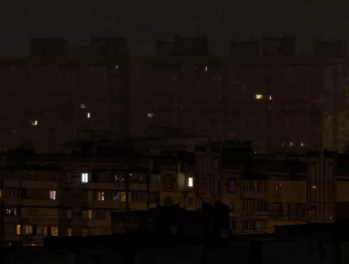 Διακοπές ρεύματος στο νότιο τμήμα της Ουκρανίας έπειτα από ρωσική επίθεση