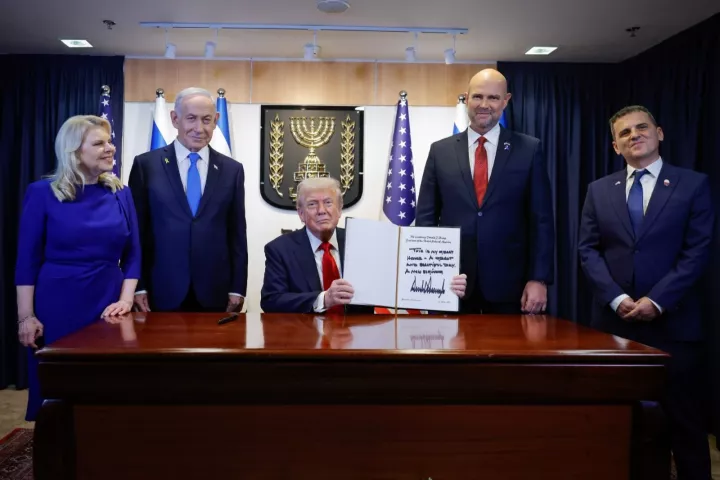 Η ιστορική ομιλία του Τραμπ στην Κνεσέτ, μετά την απελευθέρωση των ομήρων: Μια σπουδαία μέρα