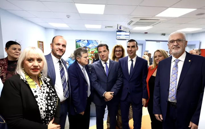 Το καρδιολογικό τμήμα στο Νοσοκομείο Παίδων «Αγία Σοφία» εγκαινίασε ο Αδ. Γεωργιάδης