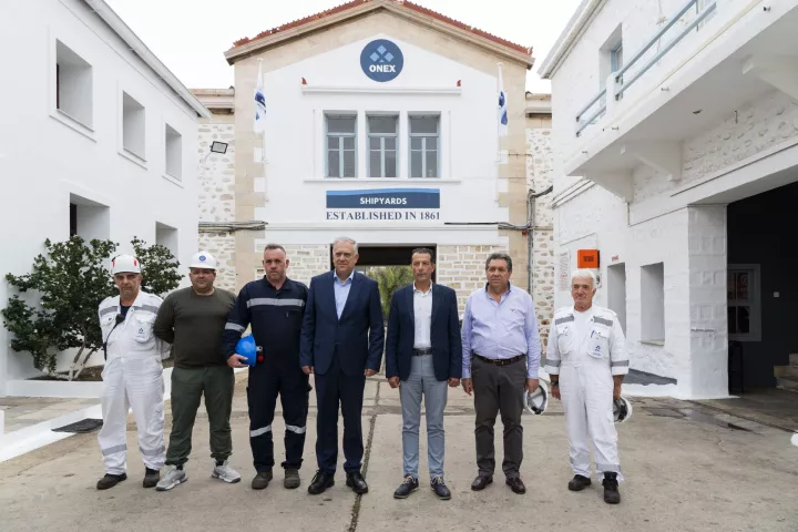 Νέο επενδυτικό πρόγραμμα 14 εκατ. ευρώ για την ανασυγκρότηση και τον εκσυγχρονισμό των Ναυπηγείων ΟΝΕΧ στη Σύρο