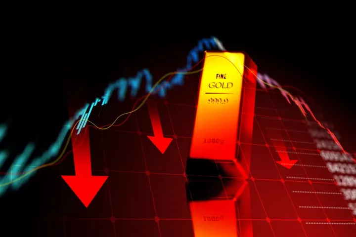Nέα βουτιά για τον χρυσό - Σε «κίνδυνο» τα επίπεδα των 4.000 δολαρίων 