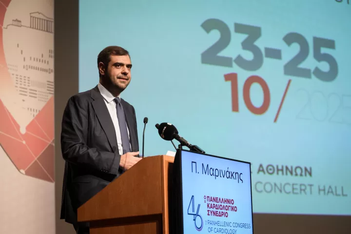 Π. Μαρινάκης: Η Ελληνική Καρδιολογική Εταιρεία επιλύει προβλήματα χωρίς πολιτικά χρώματα