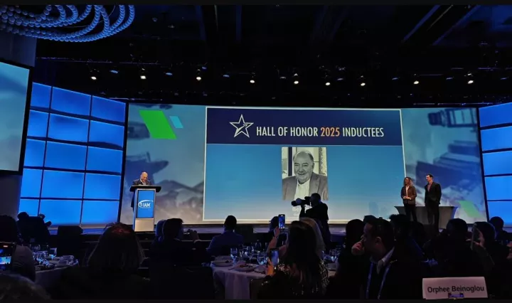 Διεθνής διάκριση για τον κ. Ορφέα Βεϊνόγλου, Πρόεδρο του Διοικητικού Συμβουλίου της OB Streem Διεθνής διάκριση για τον κ. Ορφέα Βεϊνόγλου, Πρόεδρο του Διοικητικού Συμβουλίου της OB Streem